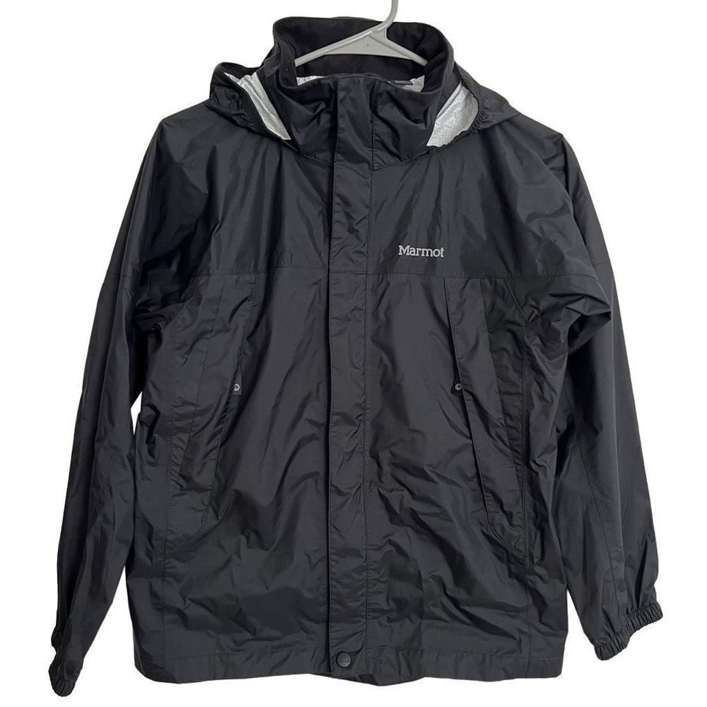 KIDS Marmot Girl's Precip Jacket Black L